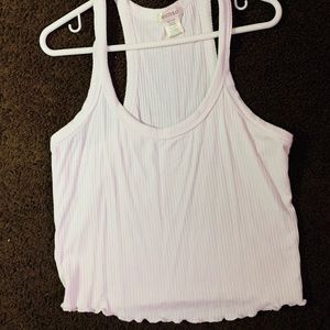 Tillys white cropped top